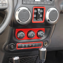 For 2011-18 Jeep Wrangler JK Air Conditioner Emergency Light Switch Trim Frame RT-TCZ