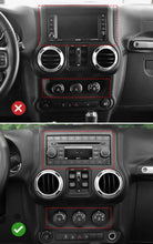 For 2011-18 Jeep Wrangler JK/ Compass 2010-2016 Patriot 5X Air Conditioner Audio CD Switch Knob Trim RT-TCZ