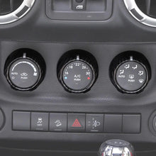 For 2011-18 Jeep Wrangler JK/ Compass 2010-2016 Patriot 5X Air Conditioner Audio CD Switch Knob Trim RT-TCZ