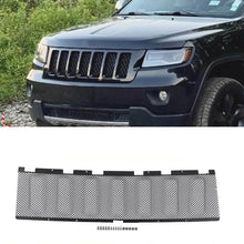For 2011-2013 Jeep Grand Cherokee Front Bumper Upper Grille Insect Screen Trim RT-TCZ