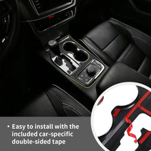 For 2011-2013 Jeep Grand Cherokee WK2 Center Gear Shift Panel Cover Trim Carbon Fiber RT-TCZ