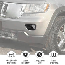 For 2011-2013 Jeep Grand Cherokee WK2 Front Fog Light Cover Fog Lamp Trim Decor RT-TCZ