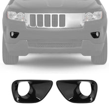 For 2011-2013 Jeep Grand Cherokee WK2 Front Fog Light Cover Fog Lamp Trim Decor RT-TCZ