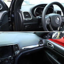 For 2011-2013 Jeep Grand Cherokee WK2 Interior Center Console Dashboard Panel Cover Trim (3 pcs) RT-TCZ