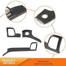 For 2011-2013 Jeep Grand Cherokee WK2 Interior Center Console Dashboard Panel Cover Trim (3 pcs) RT-TCZ