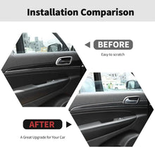 For 2011-2013 Jeep Grand Cherokee WK2 Interior Dash Panel & Door Handle Trim Cover Kit (7 pcs) RT-TCZ