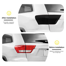 For 2011-2013 Jeep Grand Cherokee WK2 Smoke Black Rear Taillight Lamp Light Trim Cover RT-TCZ