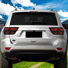 For 2011-2013 Jeep Grand Cherokee WK2 Smoke Black Rear Taillight Lamp Light Trim Cover RT-TCZ