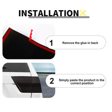 For 2011-2013 Jeep Grand Cherokee WK2 Smoke Black Rear Taillight Lamp Light Trim Cover RT-TCZ