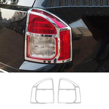 For 2011-2016 Jeep Compass Chrome Rear Tail Light Lamp Cover Trim RT-TCZ