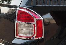 For 2011-2016 Jeep Compass Chrome Rear Tail Light Lamp Cover Trim RT-TCZ