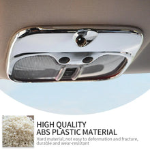 For 2011-2016 Jeep Compass/Patriot Interior ABS Front Reading Light Switch Frame Cover RT-TCZ