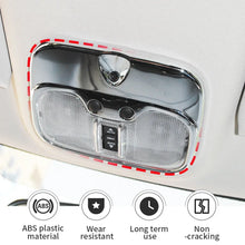 For 2011-2016 Jeep Compass/Patriot Interior ABS Front Reading Light Switch Frame Cover RT-TCZ