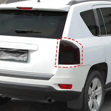 For 2011-2016 Jeep Compass Rear Taillight Tail Lamp Guard Cover Decor Trim RT-TCZ