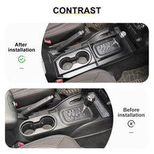 For 2011-2017 Jeep Wrangler JK Gear Shift Cup Holder Additional Storage Box Organizer (2 pcs) RT-TCZ