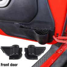 For 2011-2017 Jeep Wrangler JK JKU 4 Door Front Rear Door Storage Pockets Door Side Insert Organizer Box 4PCS RT-TCZ