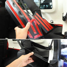 For 2011-2017 Jeep Wrangler JKU 4 Door Interior Trunk Side Storage Box Cargo Rack Black 2 PCS RT-TCZ