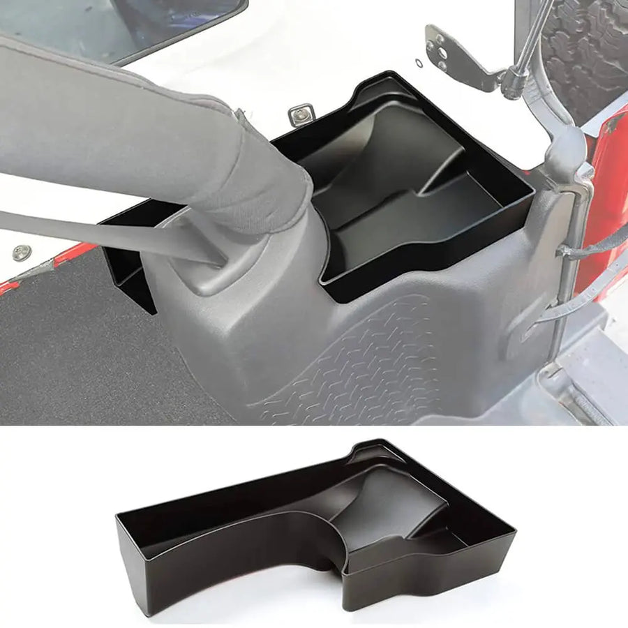 For 2011-2017 Jeep Wrangler JKU 4 Door Wheel Well Storage Bin