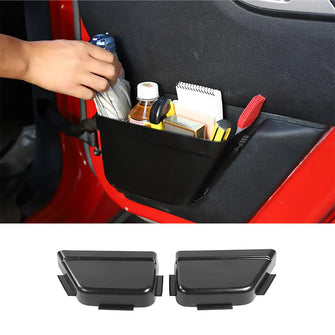 For 2011-2017 Jeep Wrangler JKU 4Door Rear Door Side Pocket Insert Storage Box Organizer , Door Net Replacement RT-TCZ