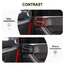 For 2011-2018 Jeep Wrangler JK 2 Door Inner Door Handle Frame Trim（4 pcs） RT-TCZ
