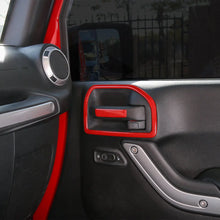 For 2011-2018 Jeep Wrangler JK 2 Door Inner Door Handle Frame Trim（4 pcs） RT-TCZ