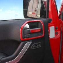 For 2011-2018 Jeep Wrangler JK 2 Door Inner Door Handle Frame Trim（4 pcs） RT-TCZ