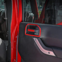 For 2011-2018 Jeep Wrangler JK 2 Door Inner Door Handle Frame Trim（4 pcs） RT-TCZ
