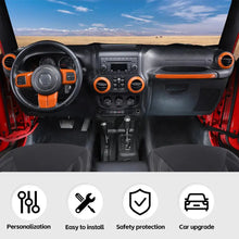 For 2011-2018 Jeep Wrangler JK 2Door 12PCS Interior Trim Cover Kit RT-TCZ