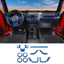 For 2011-2018 Jeep Wrangler JK 2Door 12PCS Interior Trim Cover Kit RT-TCZ