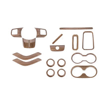 For 2011-2018 Jeep Wrangler JK 2Door 16PCS Full Set Interior Decoration Trim Cover Kit RT-TCZ