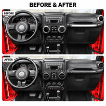 For 2011-2018 Jeep Wrangler JK 2Door 16PCS Full Set Interior Decoration Trim Cover Kit RT-TCZ