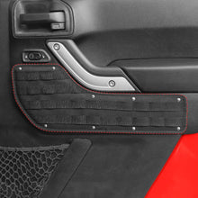 For 2011-2018 Jeep Wrangler JK 4-Door Version Front Rear Car Door Multifunction Tactical Hanging Board RT-TCZ