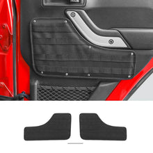 For 2011-2018 Jeep Wrangler JK 4-Door Version Front Rear Car Door Multifunction Tactical Hanging Board RT-TCZ