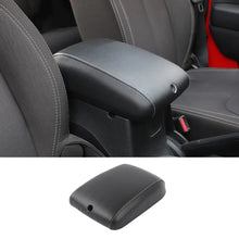 For 2011-2018 Jeep Wrangler JK Center Consol Armrest Box Pad Leather Cover Trim RT-TCZ