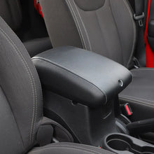 For 2011-2018 Jeep Wrangler JK Center Consol Armrest Box Pad Leather Cover Trim RT-TCZ