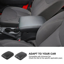For 2011-2018 Jeep Wrangler JK Center Consol Armrest Box Pad Leather Cover Trim RT-TCZ