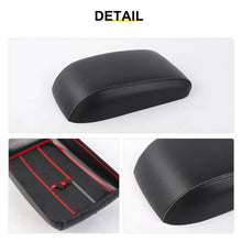 For 2011-2018 Jeep Wrangler JK Center Consol Armrest Box Pad Leather Cover Trim RT-TCZ