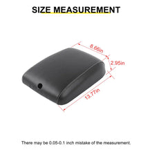 For 2011-2018 Jeep Wrangler JK Center Consol Armrest Box Pad Leather Cover Trim RT-TCZ