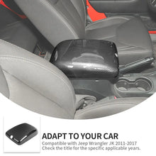 For 2011-2018 Jeep Wrangler JK Center Console Armrest Box Pad Cover Trim Decor Accessories RT-TCZ