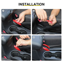 For 2011-2018 Jeep Wrangler JK Center Console Hand Brake Cover Trim（2 pcs） RT-TCZ