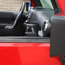 For 2011-2018 Jeep Wrangler JK Front Door Water Cup Bracket Holder  Black RT-TCZ