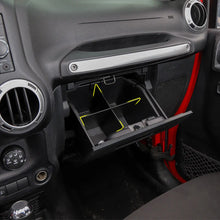 For 2011-2018 Jeep Wrangler JK Interior Center Console Armrest Storage Box Organizer Tray Insert RT-TCZ