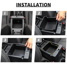 For 2011-2018 Jeep Wrangler JK Interior Center Console Armrest Storage Box Organizer Tray Insert RT-TCZ
