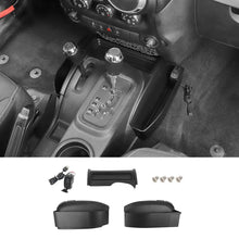 For 2011-2018 Jeep Wrangler JK Interior Center Console Gear Shift Storage Box Tray Organizer (3 pcs) RT-TCZ