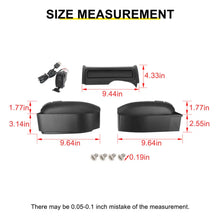 For 2011-2018 Jeep Wrangler JK Interior Center Console Gear Shift Storage Box Tray Organizer (3 pcs) RT-TCZ