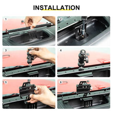 For 2011-2018 Jeep Wrangler JK Interior Center Console Multifunctional Action Camera & Phone Holder Mount Bracket RT-TCZ