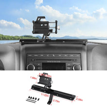 For 2011-2018 Jeep Wrangler JK Interior Center Console Multifunctional Action Camera & Phone Holder Mount Bracket RT-TCZ