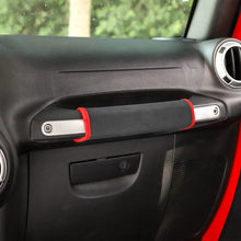 For 2011-2018 Jeep Wrangler JK Interior Co-pilot Grab Handles Protection Cover RT-TCZ