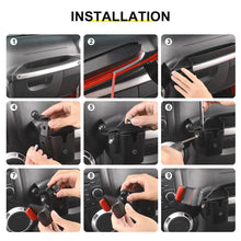 For 2011-2018 Jeep Wrangler JK Interior Co-pilot Handle Storage Box Mount Phone Holder RT-TCZ