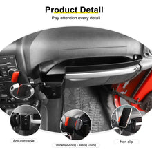 For 2011-2018 Jeep Wrangler JK Interior Co-pilot Handle Storage Box Mount Phone Holder RT-TCZ
